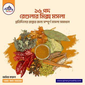 ১৬ পদ রেগুলার মিক্স মসলা